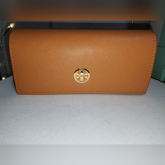 Tory Burch Accessories - TORY Burch Sunglasses Case butnt orange nwot